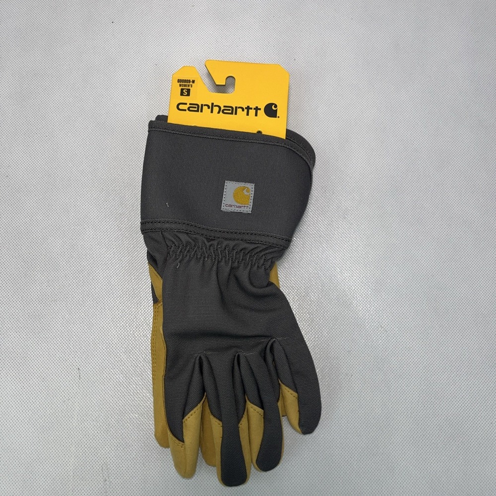 Carhartt Women's Rugged Flex Synthetic Leather Safety Cuff Work Gloves (small)